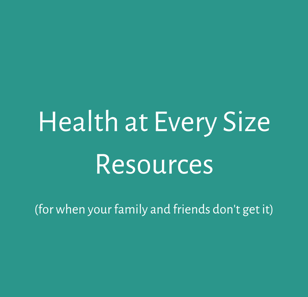 Health at Every Size Resources
